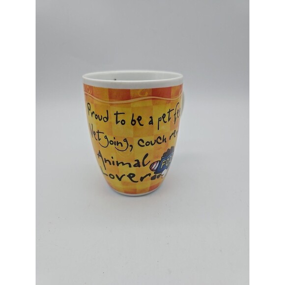 Cat Owner Animal Lover It's Only a Job Coffee Mug History Heraldry Porcelain - Picture 3 of 11